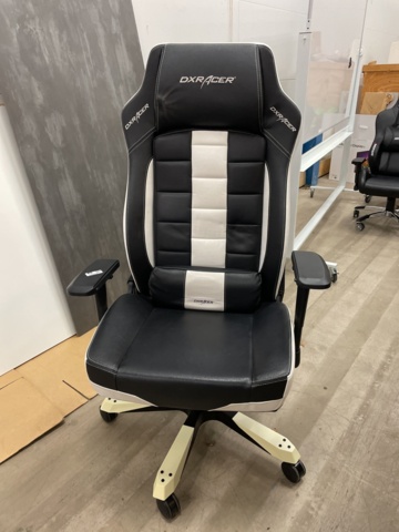 1049656-4 Gaming chair in leather DXRACER, 1 piece