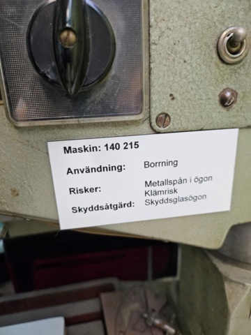 1105473-2 Pillar drill Arboga machines