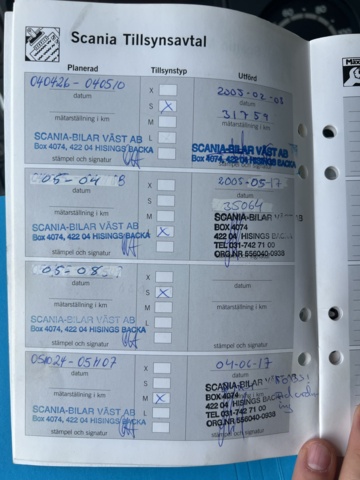 1051225-50 Step car Scania P114GB4X2NB340 -2002 177578.7 km Repair object