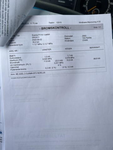 1051225-56 Step car Scania P114GB4X2NB340 -2002 177578.7 km Repair object