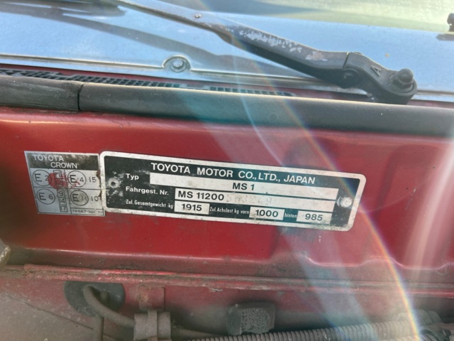 733028-26 Toyota Crown super saloon 2.8 - 1982