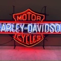 1105579-2 Harley-Davidson neon sign 120x65 cm