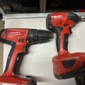 1071180-6 Hilti tools several screwdrivers, circular saw, dust extractor, charger etc
