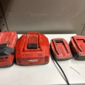 1071180-14 Hilti tools several screwdrivers, circular saw, dust extractor, charger etc