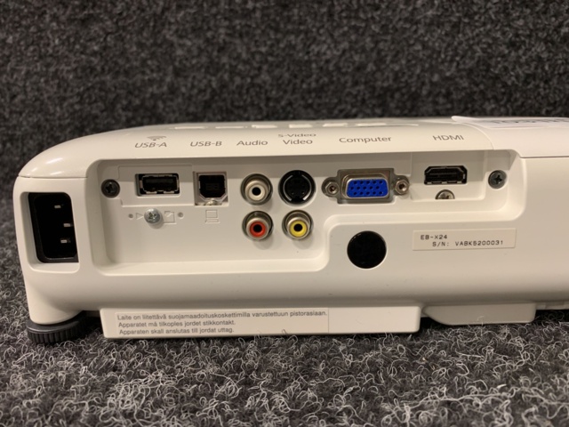 Projector Epson EB-X24 - PS Auction - We value the future