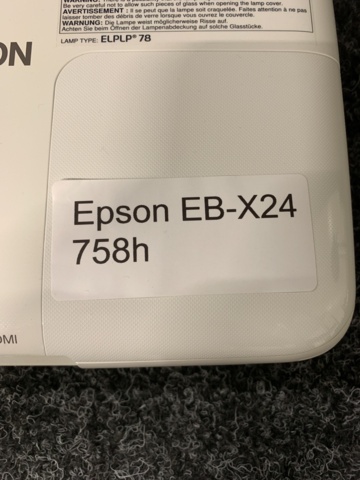 1090582-8 Projector Epson EB-X24