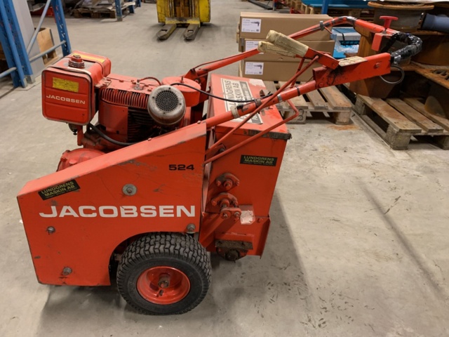 993218-4 Vertical cutter and seeding machine Jacobsen 524