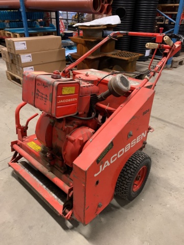 993218-5 Vertical cutter and seeding machine Jacobsen 524