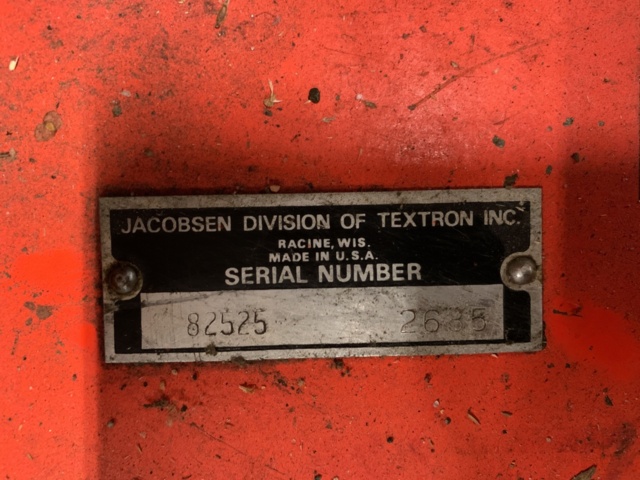 993218-7 Vertical cutter and seeding machine Jacobsen 524