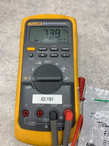 1036807-3 Fluke 87V Multimeter