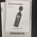1036813-4 Standard ST-805 sound meter