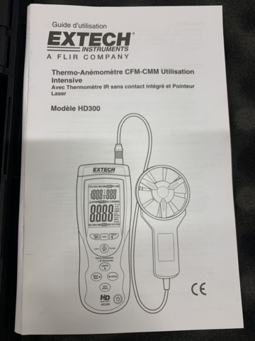 1036819-4 Extech HD300 IR thermometer and Inspection camera