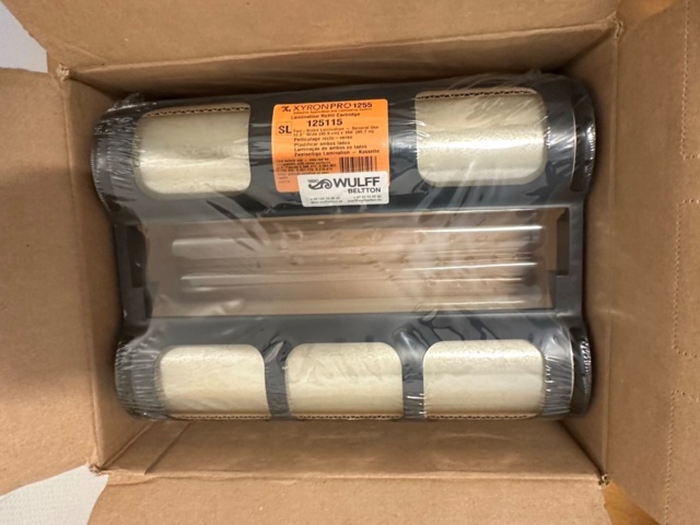 1071117-4 Laminating machine A3 Xyron 1255 and 2 cassettes of laminating film