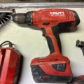 1071180-20 Hilti tools several screwdrivers, circular saw, dust extractor, charger etc