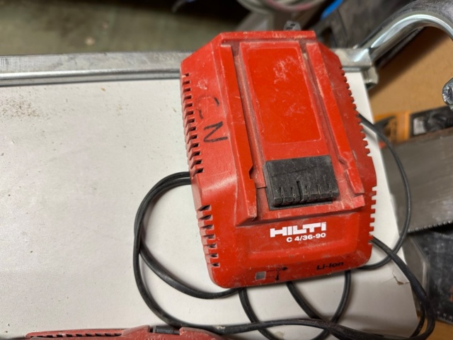 1071180-21 Hilti tools several screwdrivers, circular saw, dust extractor, charger etc