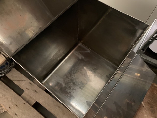 992750-2 Stainless steel flour container