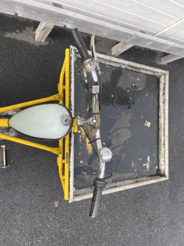 1085740-12 Flakmoped MCB 3-wheeled transport moped