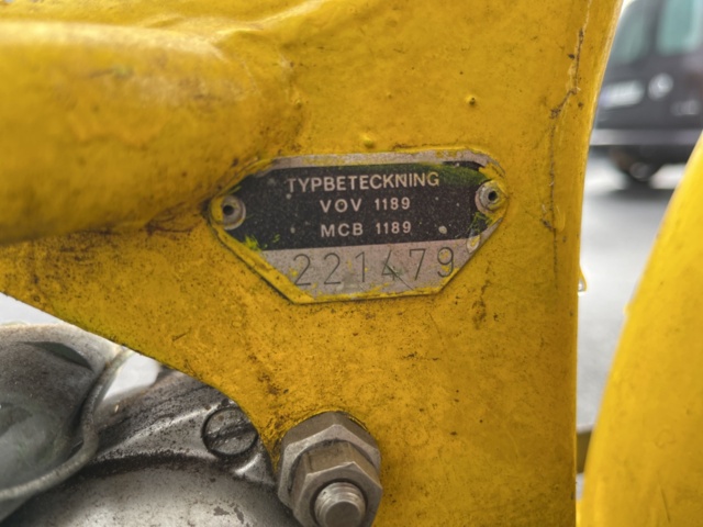 1085740-16 Flakmoped MCB 3-wheeled transport moped