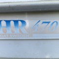 1085743-6 Boat HR 470 Mercury engine 20hp