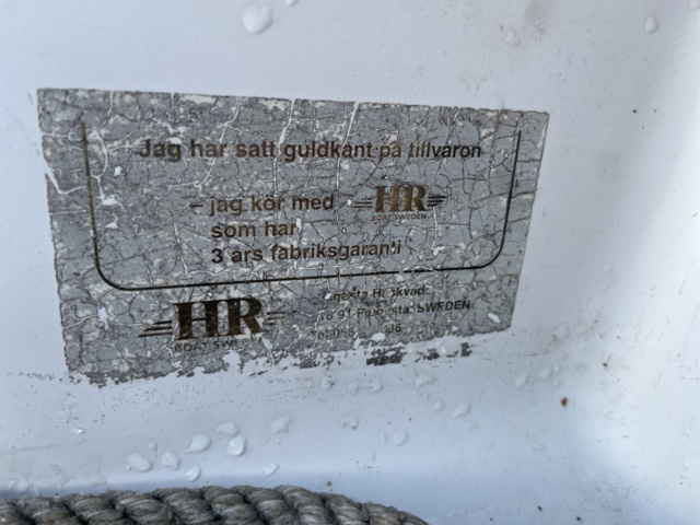 1085743-13 Boat HR 470 Mercury engine 20hp