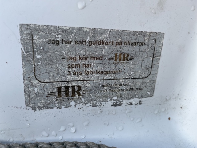 1085743-14 Boat HR 470 Mercury engine 20hp