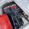 1085743-24 Boat HR 470 Mercury engine 20hp