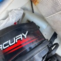 1085743-28 Boat HR 470 Mercury engine 20hp