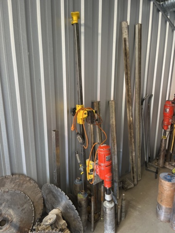 1064774-1 Core drilling machine Weka DK 22 with stand