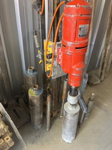 1064774-2 Core drilling machine Weka DK 22 with stand