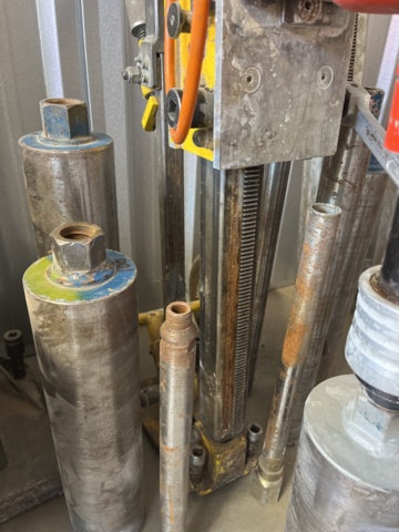 1064774-4 Core drilling machine Weka DK 22 with stand