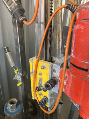 1064774-5 Core drilling machine Weka DK 22 with stand