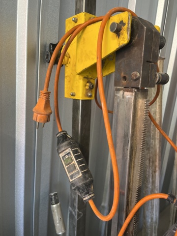 1064774-7 Core drilling machine Weka DK 22 with stand