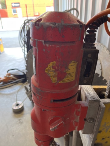 1064774-19 Core drilling machine Weka DK 22 with stand