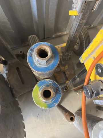 1064774-27 Core drilling machine Weka DK 22 with stand