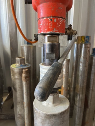 1064774-33 Core drilling machine Weka DK 22 with stand