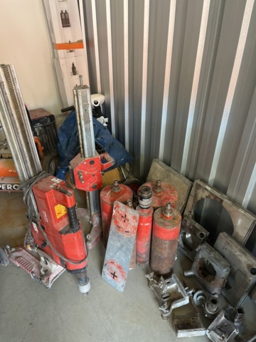 1064778-2 Core drilling machine with stand and accessories Hilti DD-CA-M