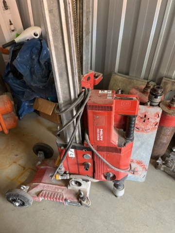 1064778-4 Core drilling machine with stand and accessories Hilti DD-CA-M
