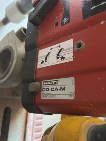 1064778-8 Core drilling machine with stand and accessories Hilti DD-CA-M