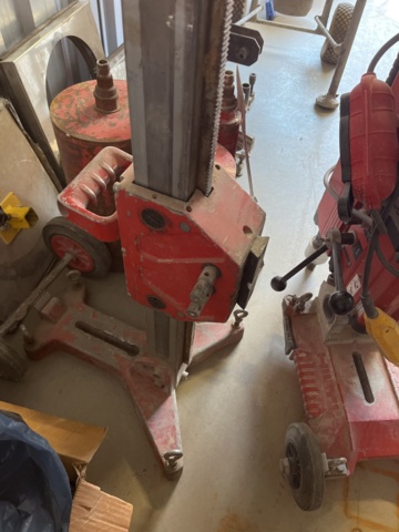 1064778-24 Core drilling machine with stand and accessories Hilti DD-CA-M