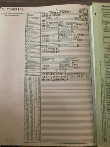 733028-45 Toyota Crown super saloon 2.8 - 1982