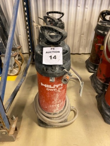 1105812-1 3 water pressure tanks Hilti DWP 10