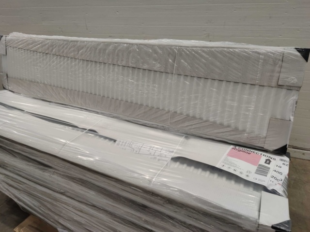 1082512-10 28 radiators Henrad Hygiëne 10 400x1800 mm & 10 400x2000 mm