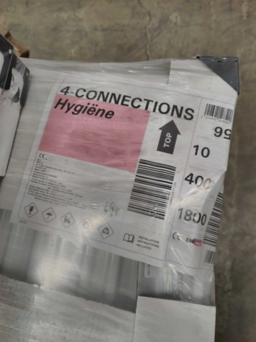 1082512-11 28 radiators Henrad Hygiëne 10 400x1800 mm & 10 400x2000 mm