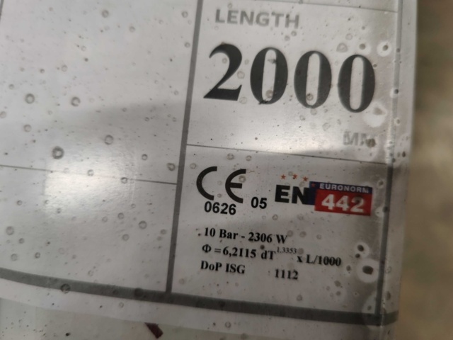 1082514-5 13 radiators Henrad Compact All In 21 500x2000 mm + 22 500x2000 mm