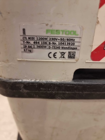 992171-6 Festool vacuum cleaner including accessories