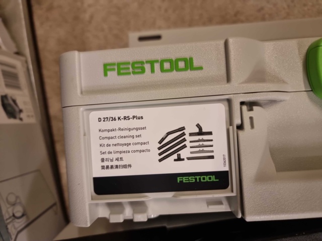 992208-7 Festool vacuum cleaner including accessories