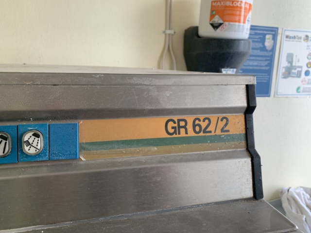 993239-3 Dishwasher for bakery/restaurant Winterhalter GR 62/2