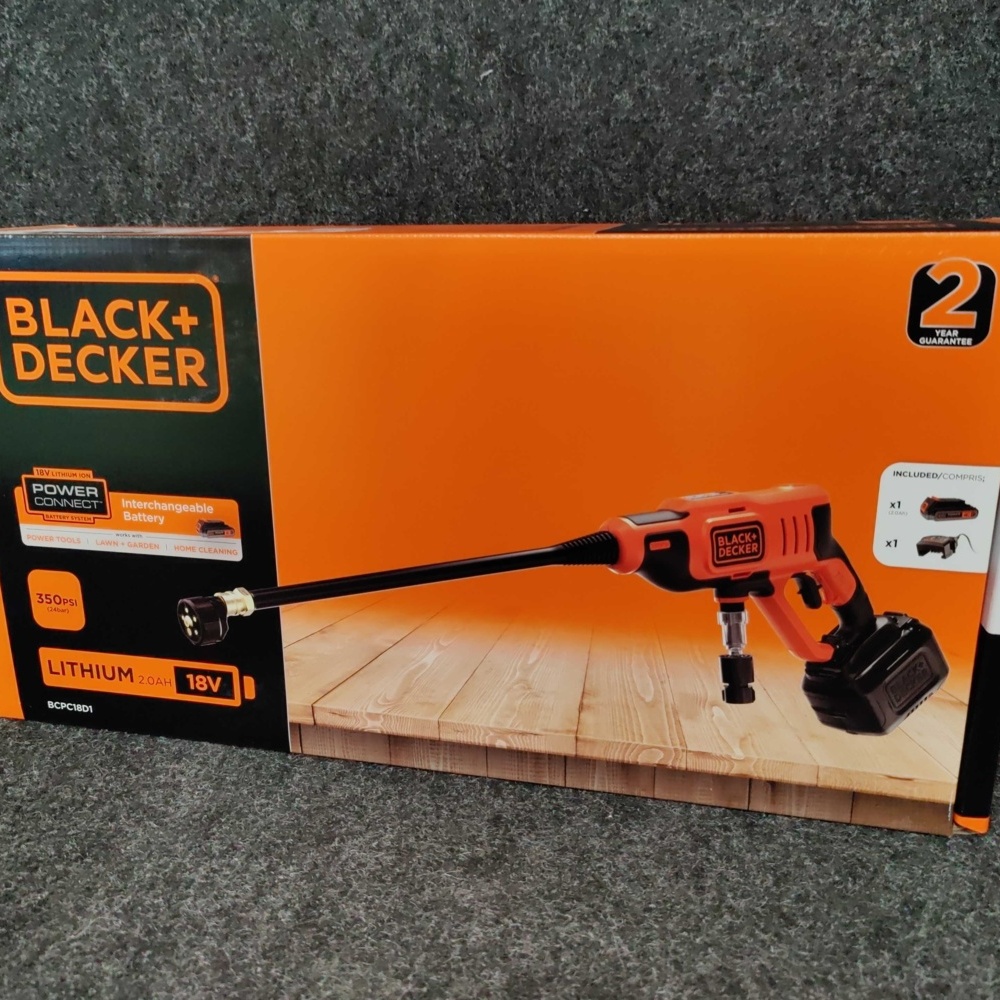 Intermediate pressure washer Black & Decker BCPC18D1-QW 18V +