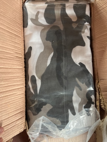 1078416-6 200 cartons with fabric, various different colors and patterns