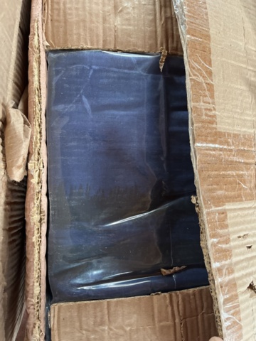 1078416-7 200 cartons with fabric, various different colors and patterns